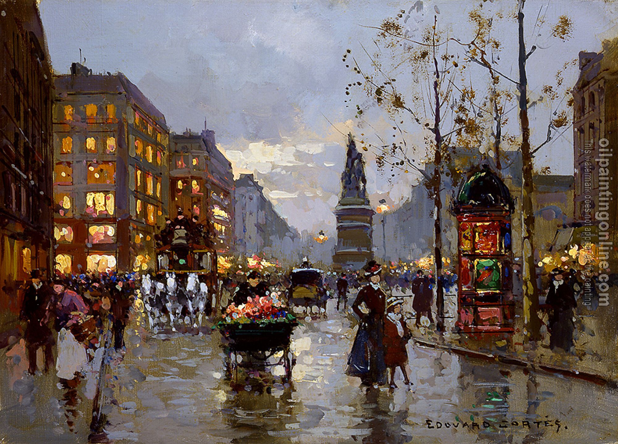 Edouard Cortes - Place de Clichy